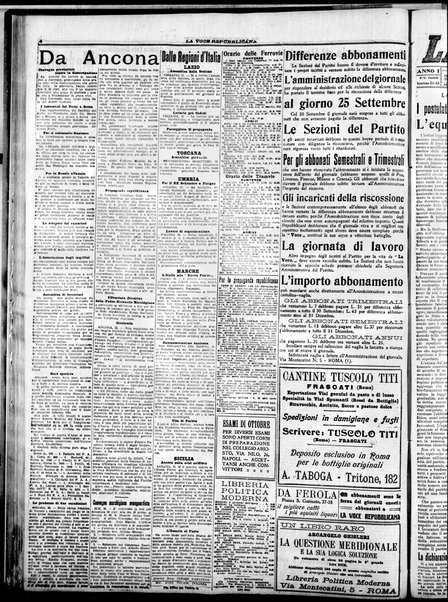 La voce repubblicana : quotidiano del Partito repubblicano italiano