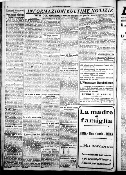 La voce repubblicana : quotidiano del Partito repubblicano italiano