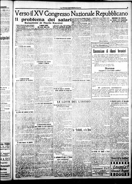 La voce repubblicana : quotidiano del Partito repubblicano italiano