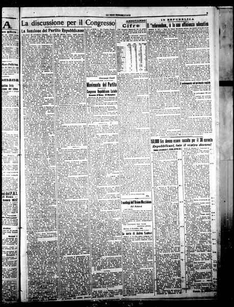 La voce repubblicana : quotidiano del Partito repubblicano italiano