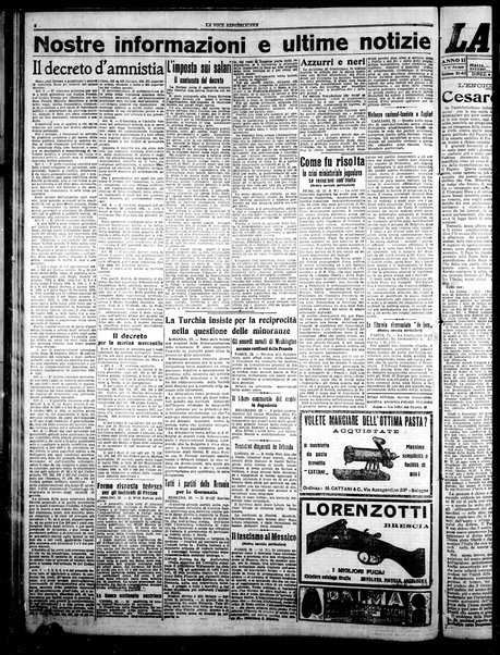 La voce repubblicana : quotidiano del Partito repubblicano italiano