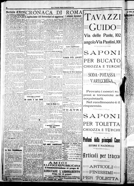 La voce repubblicana : quotidiano del Partito repubblicano italiano