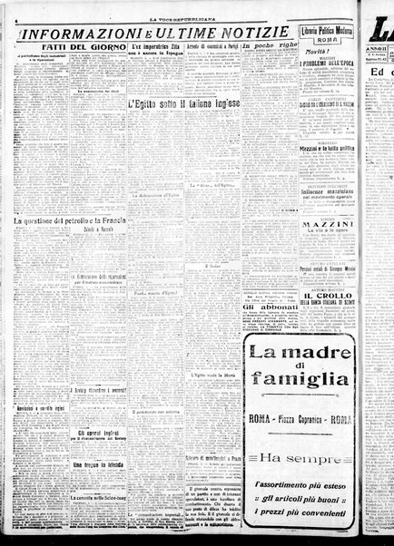 La voce repubblicana : quotidiano del Partito repubblicano italiano