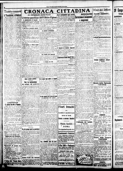 La voce repubblicana : quotidiano del Partito repubblicano italiano