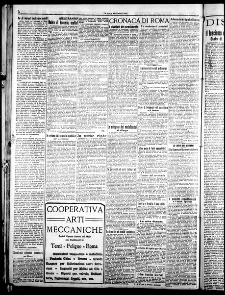 La voce repubblicana : quotidiano del Partito repubblicano italiano