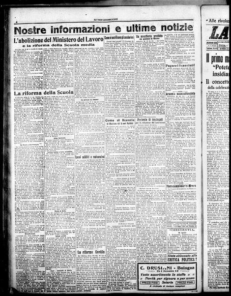 La voce repubblicana : quotidiano del Partito repubblicano italiano