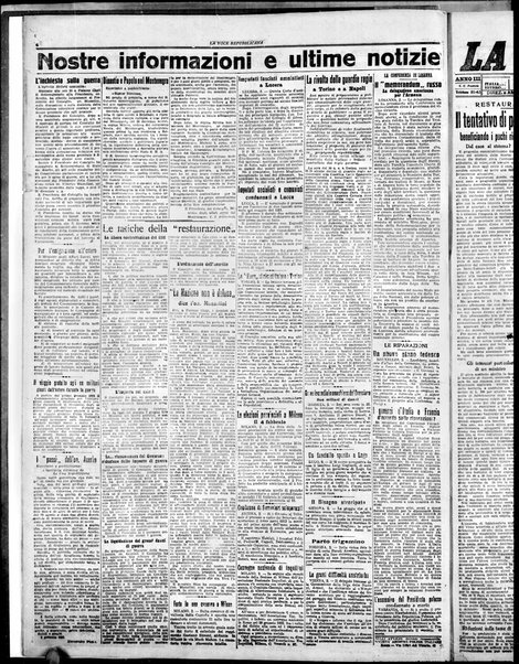 La voce repubblicana : quotidiano del Partito repubblicano italiano