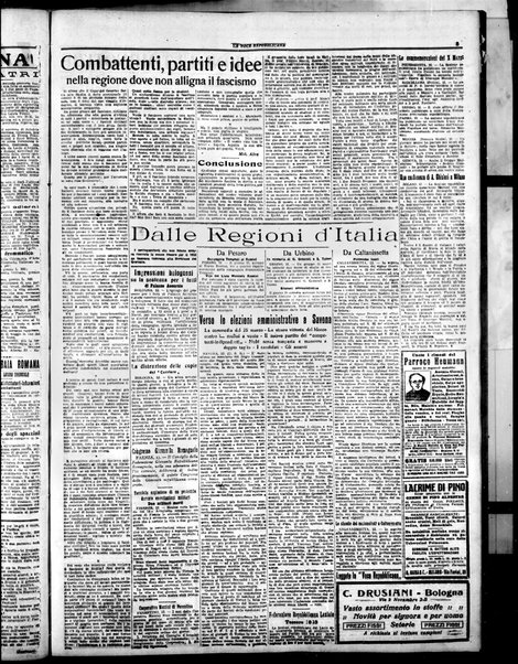 La voce repubblicana : quotidiano del Partito repubblicano italiano