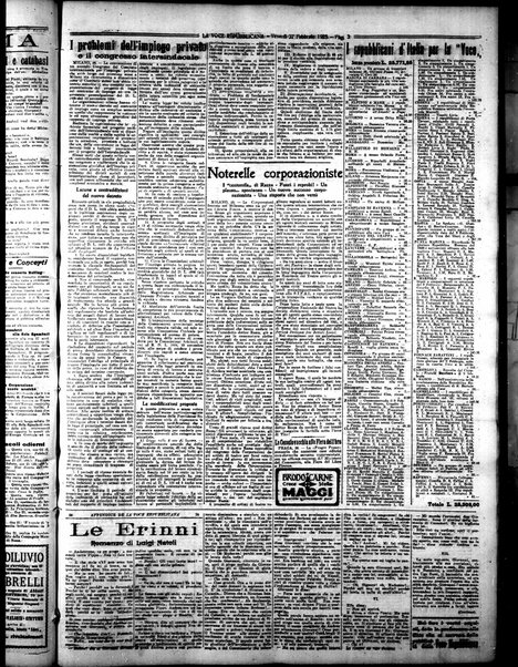 La voce repubblicana : quotidiano del Partito repubblicano italiano