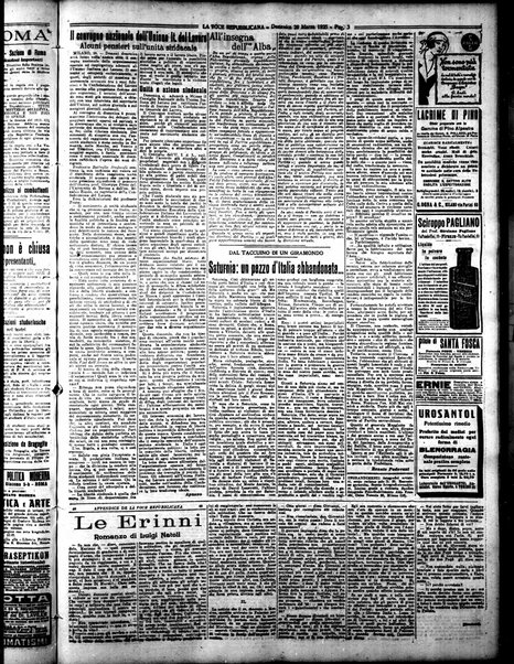 La voce repubblicana : quotidiano del Partito repubblicano italiano