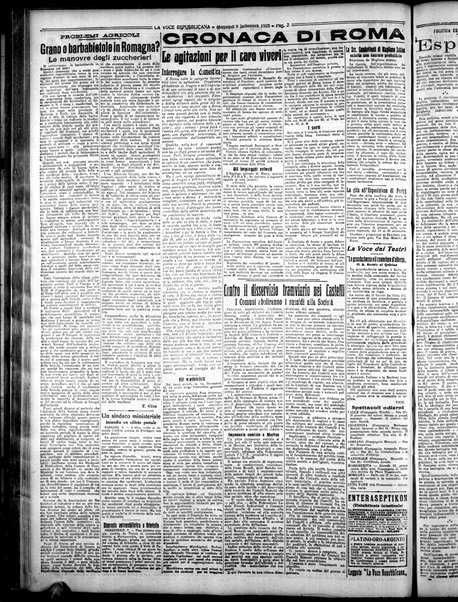 La voce repubblicana : quotidiano del Partito repubblicano italiano