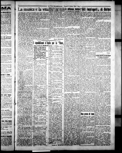 La voce repubblicana : quotidiano del Partito repubblicano italiano