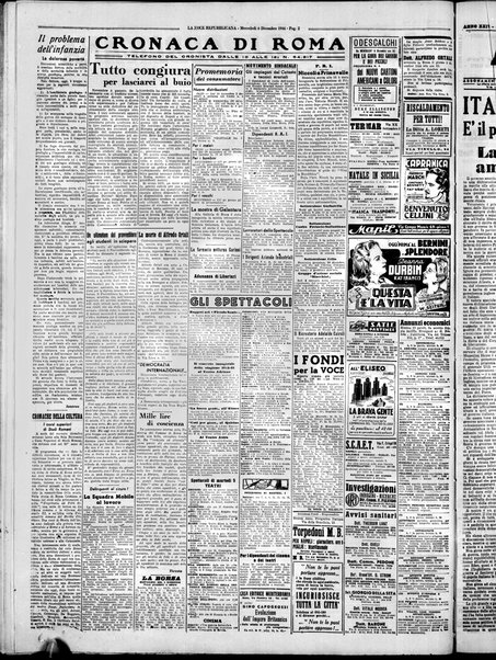 La voce repubblicana : quotidiano del Partito repubblicano italiano