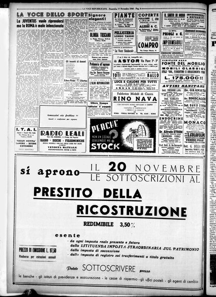 La voce repubblicana : quotidiano del Partito repubblicano italiano