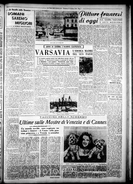 La voce repubblicana : quotidiano del Partito repubblicano italiano