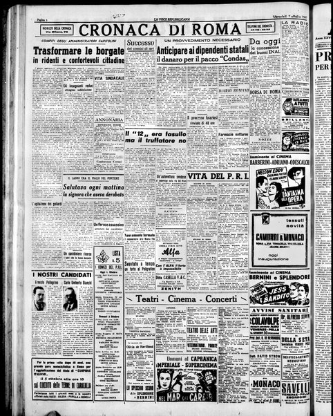 La voce repubblicana : quotidiano del Partito repubblicano italiano