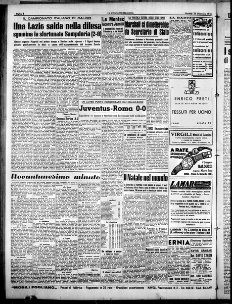 La voce repubblicana : quotidiano del Partito repubblicano italiano