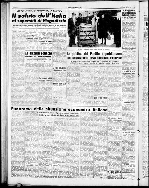 La voce repubblicana : quotidiano del Partito repubblicano italiano