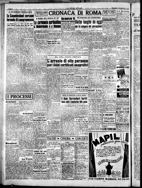 La voce repubblicana : quotidiano del Partito repubblicano italiano