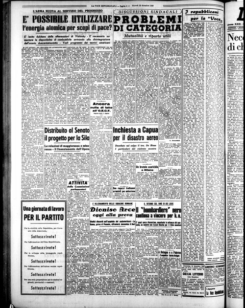 La voce repubblicana : quotidiano del Partito repubblicano italiano