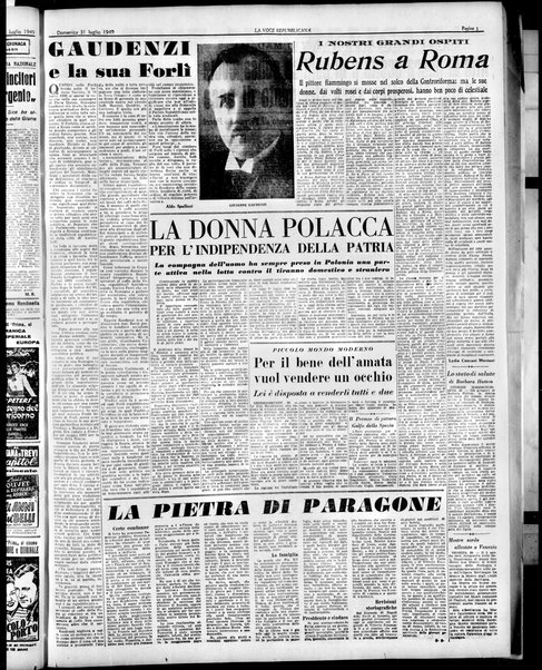 La voce repubblicana : quotidiano del Partito repubblicano italiano