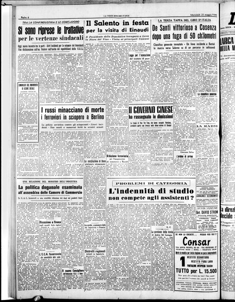 La voce repubblicana : quotidiano del Partito repubblicano italiano