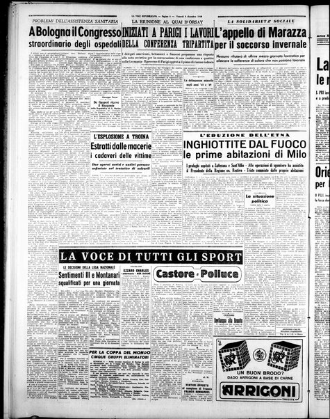 La voce repubblicana : quotidiano del Partito repubblicano italiano