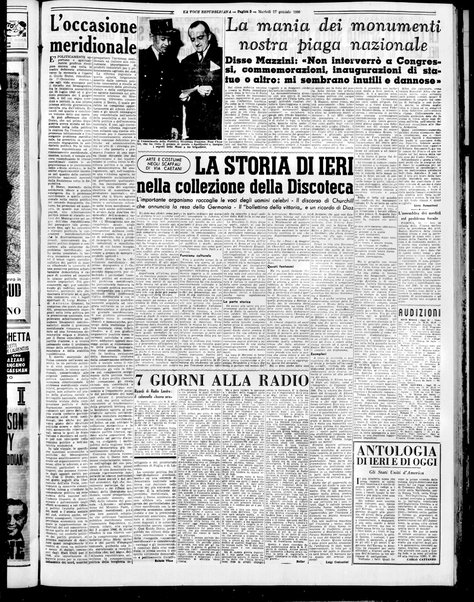 La voce repubblicana : quotidiano del Partito repubblicano italiano