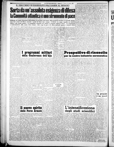 La voce repubblicana : quotidiano del Partito repubblicano italiano