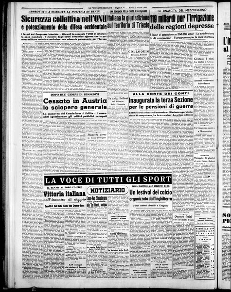 La voce repubblicana : quotidiano del Partito repubblicano italiano