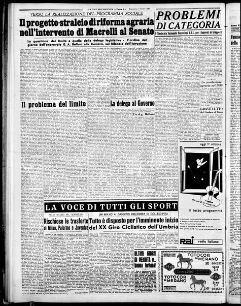 La voce repubblicana : quotidiano del Partito repubblicano italiano