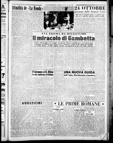 La voce repubblicana : quotidiano del Partito repubblicano italiano