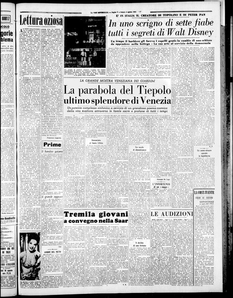 La voce repubblicana : quotidiano del Partito repubblicano italiano