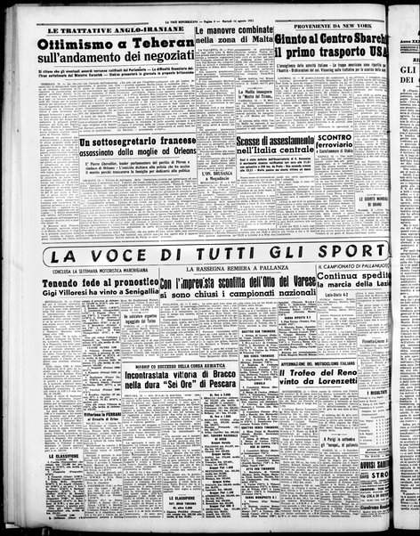 La voce repubblicana : quotidiano del Partito repubblicano italiano