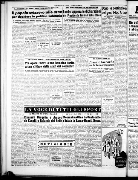 La voce repubblicana : quotidiano del Partito repubblicano italiano