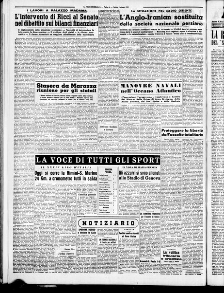 La voce repubblicana : quotidiano del Partito repubblicano italiano