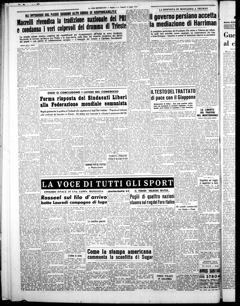 La voce repubblicana : quotidiano del Partito repubblicano italiano