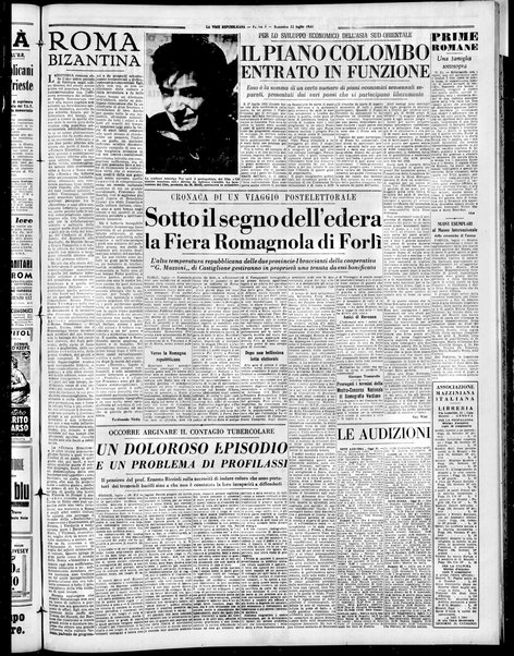 La voce repubblicana : quotidiano del Partito repubblicano italiano