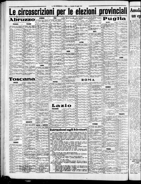 La voce repubblicana : quotidiano del Partito repubblicano italiano