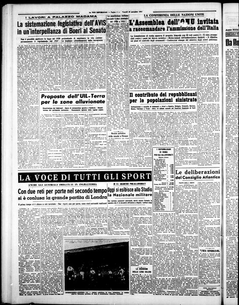 La voce repubblicana : quotidiano del Partito repubblicano italiano