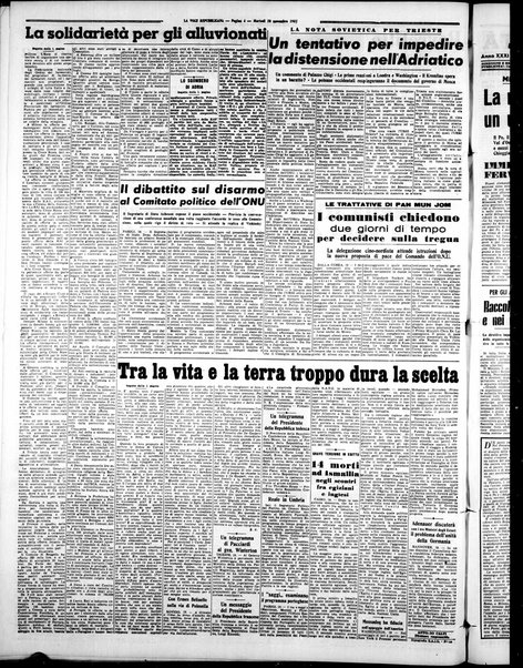 La voce repubblicana : quotidiano del Partito repubblicano italiano