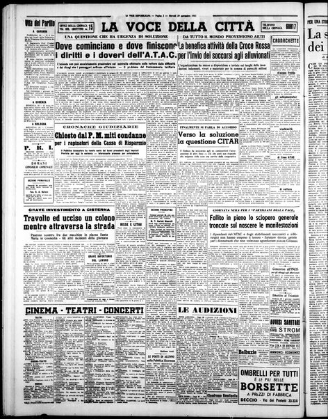 La voce repubblicana : quotidiano del Partito repubblicano italiano