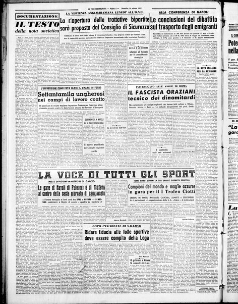 La voce repubblicana : quotidiano del Partito repubblicano italiano