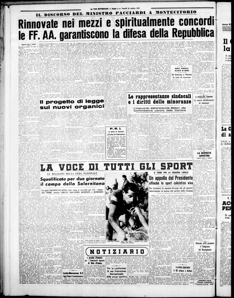 La voce repubblicana : quotidiano del Partito repubblicano italiano