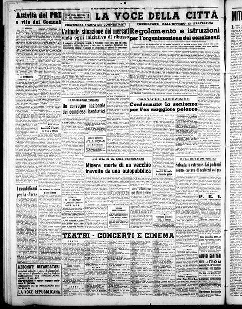 La voce repubblicana : quotidiano del Partito repubblicano italiano