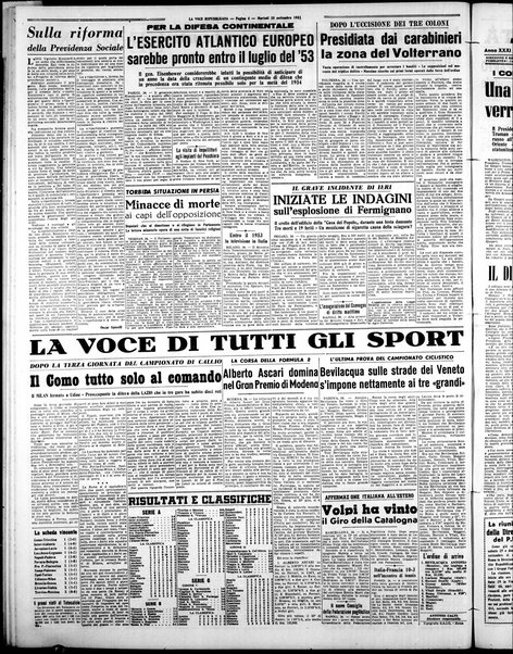 La voce repubblicana : quotidiano del Partito repubblicano italiano