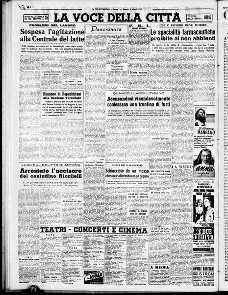 La voce repubblicana : quotidiano del Partito repubblicano italiano