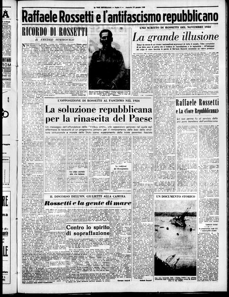 La voce repubblicana : quotidiano del Partito repubblicano italiano