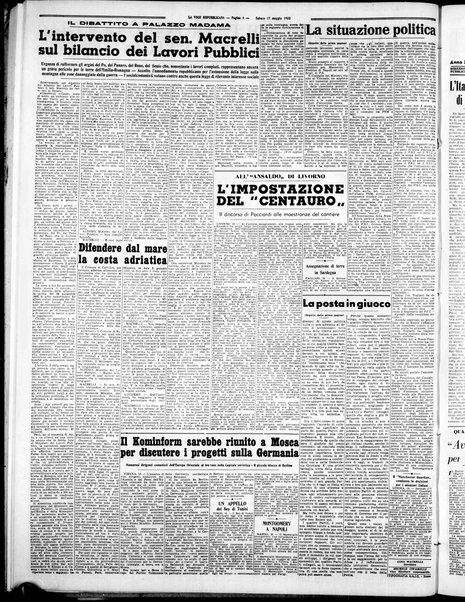 La voce repubblicana : quotidiano del Partito repubblicano italiano