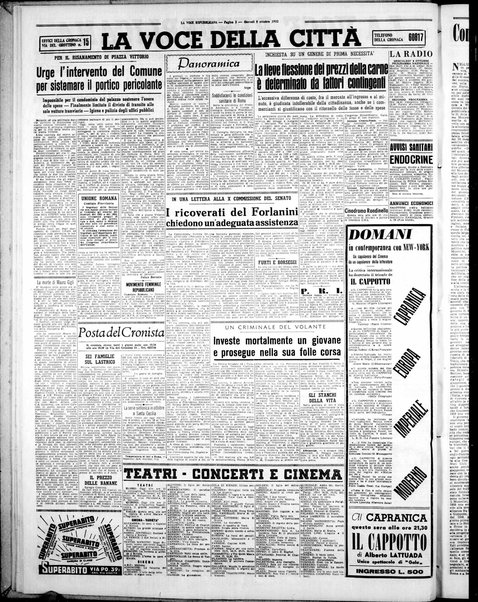 La voce repubblicana : quotidiano del Partito repubblicano italiano